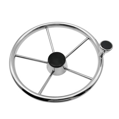 Stainless steel steering wheel
