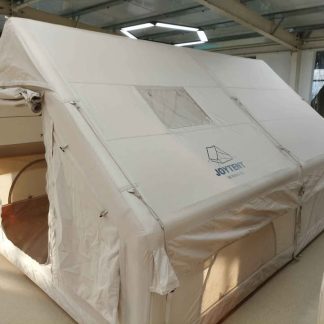 Fast and durable inflatable tent. quick to inflate and deflate.