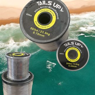 Nylon- Ultra Silver Monofilament 600m